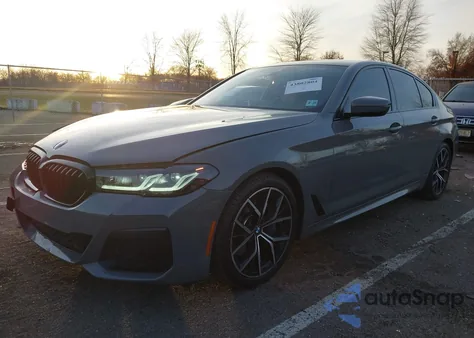 2022 BMW 530 I xDrive from USA, damaged, VIN WBA13BJ09NWX59401